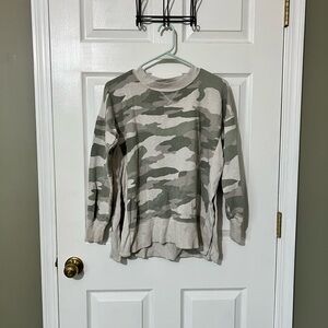 Aerie camo sweatshirt